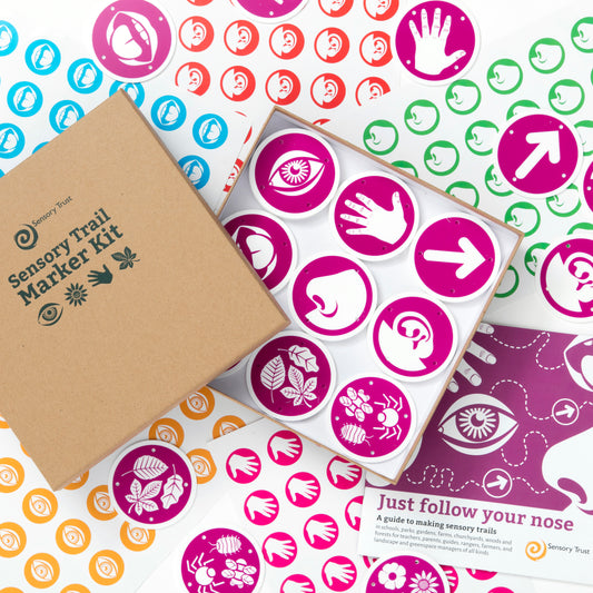 Sensory Trail Marker Plus kit with stickers