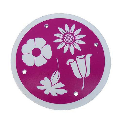 sensory trail marker flower symbol