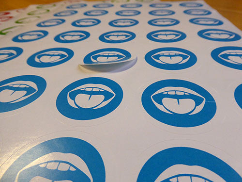 coloured sense stickers from Sensory Trust