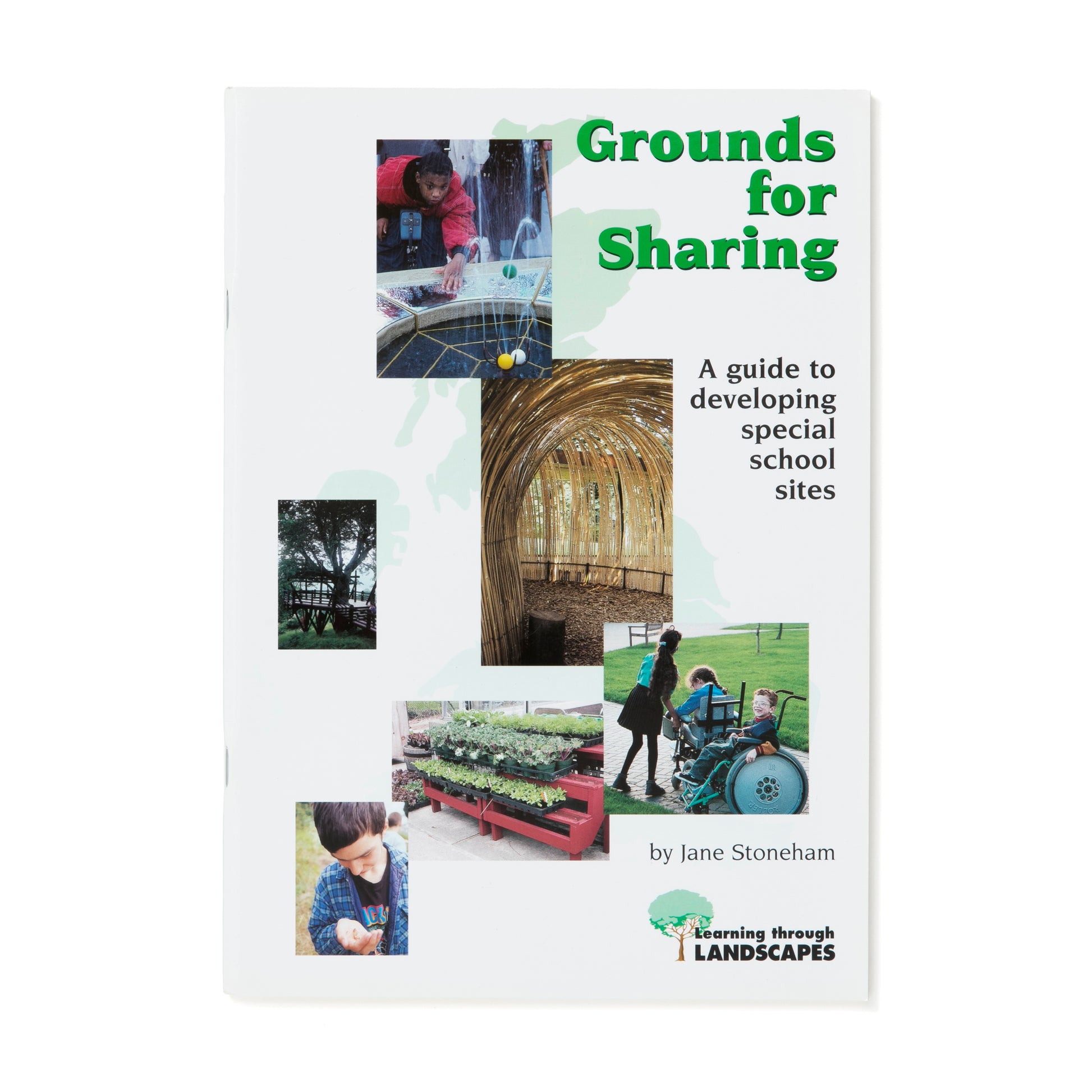 Grounds for sharing text book by Sensory Trust on a white background