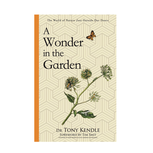 book cover showing a plant and a butterfly